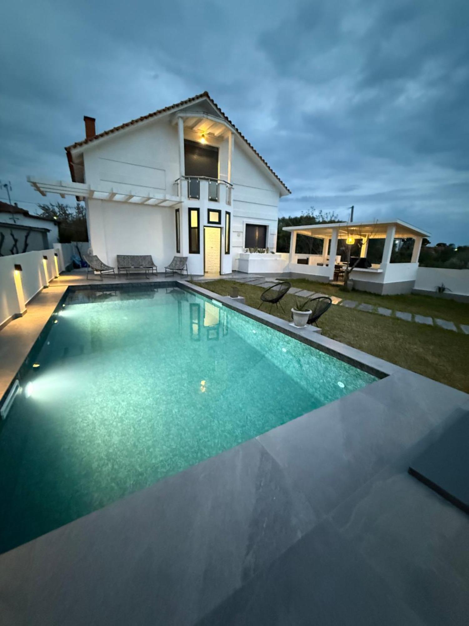 Villa Sunset Albatross Nea Poteidaia Ngoại thất bức ảnh
