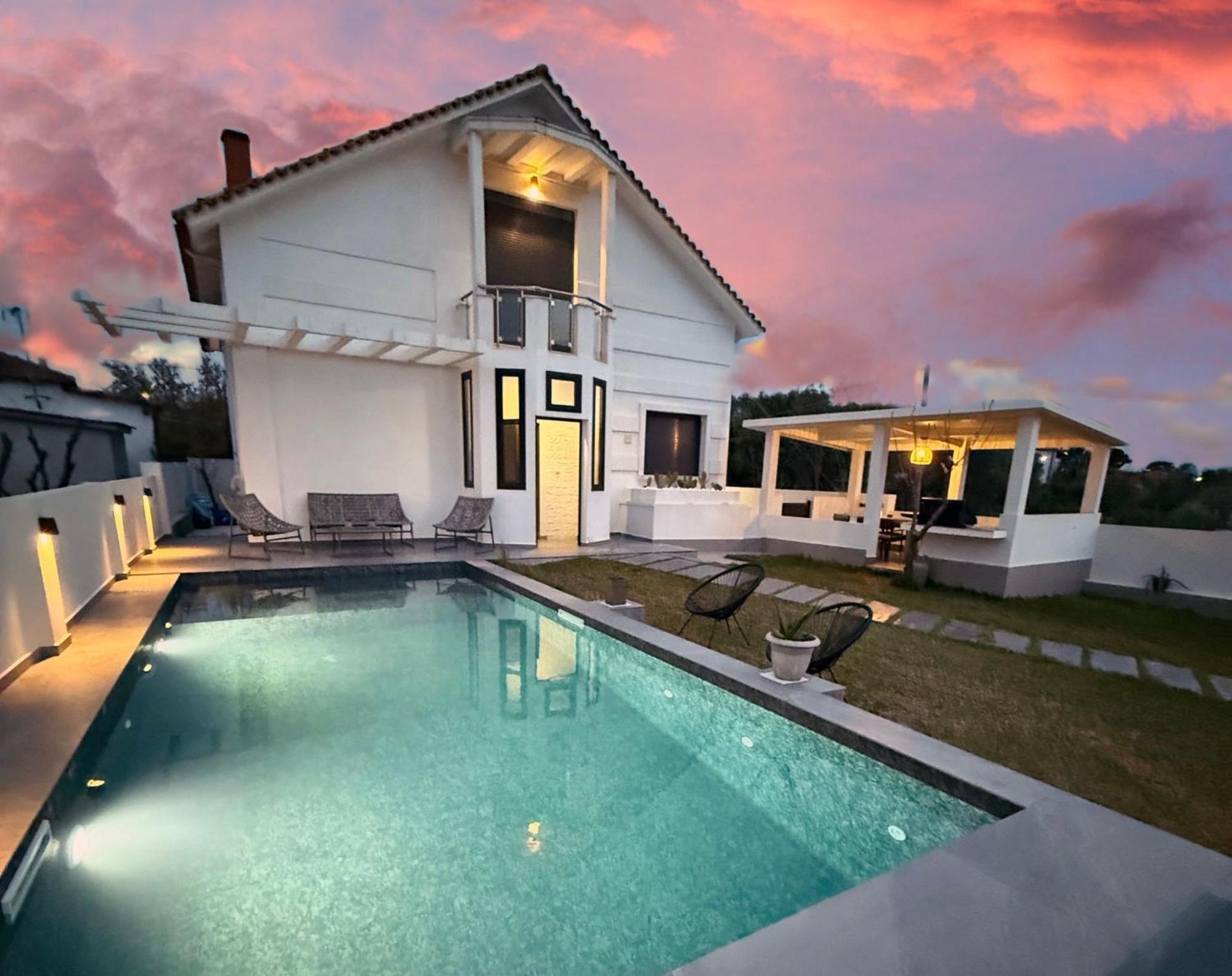 Villa Sunset Albatross Nea Poteidaia Ngoại thất bức ảnh