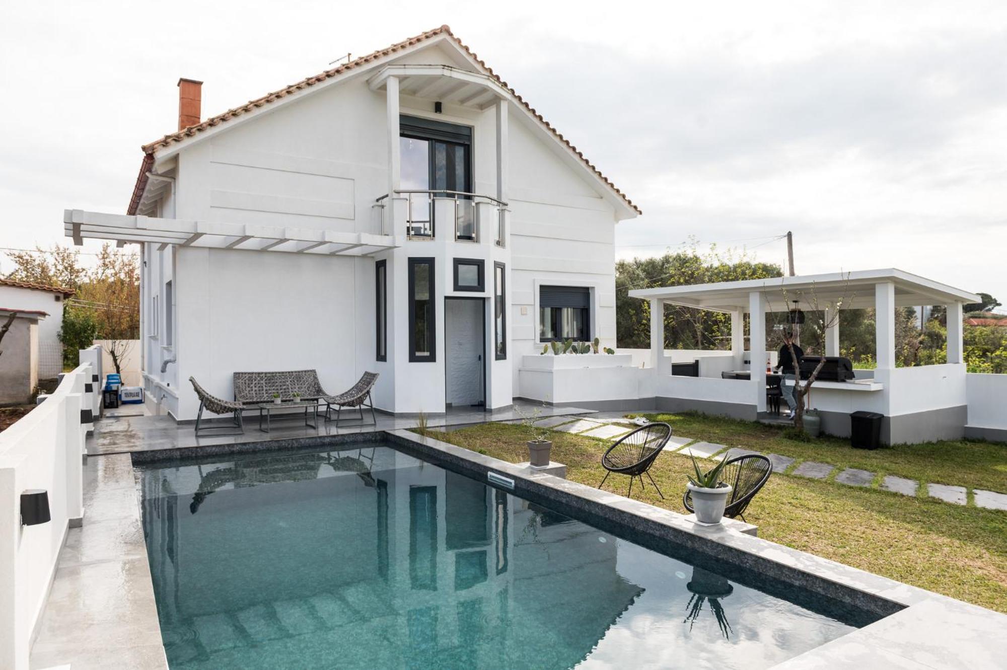 Villa Sunset Albatross Nea Poteidaia Ngoại thất bức ảnh